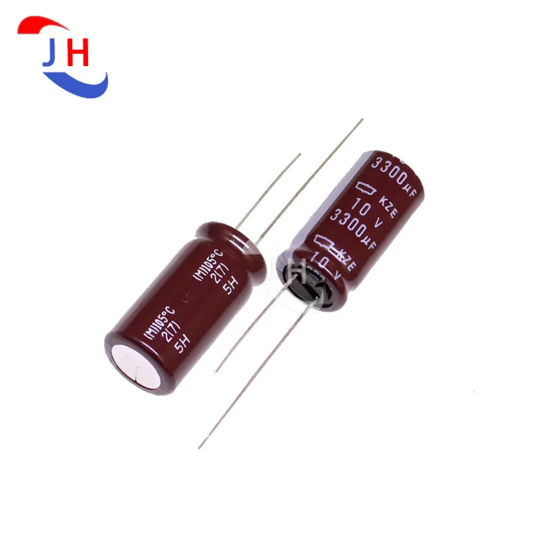 

10 шт. алюминиевый электролитический конденсатор 10v3300uf 12,5*25 KY/KZE высокочастотный длительный срок службы 5 мм расстояние в ногу 10 в 3300 мкФ Ф