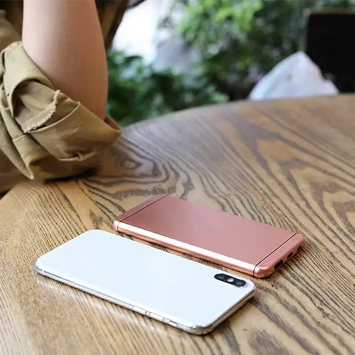 Мода 5000 мАч портативный внешний аккумулятор USB светодиодный мобильный Банк