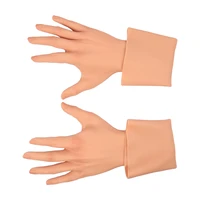 simulation hand silicone female gloves sleeve highly simulated skin artificial arms cover scars crossdresser scar hider