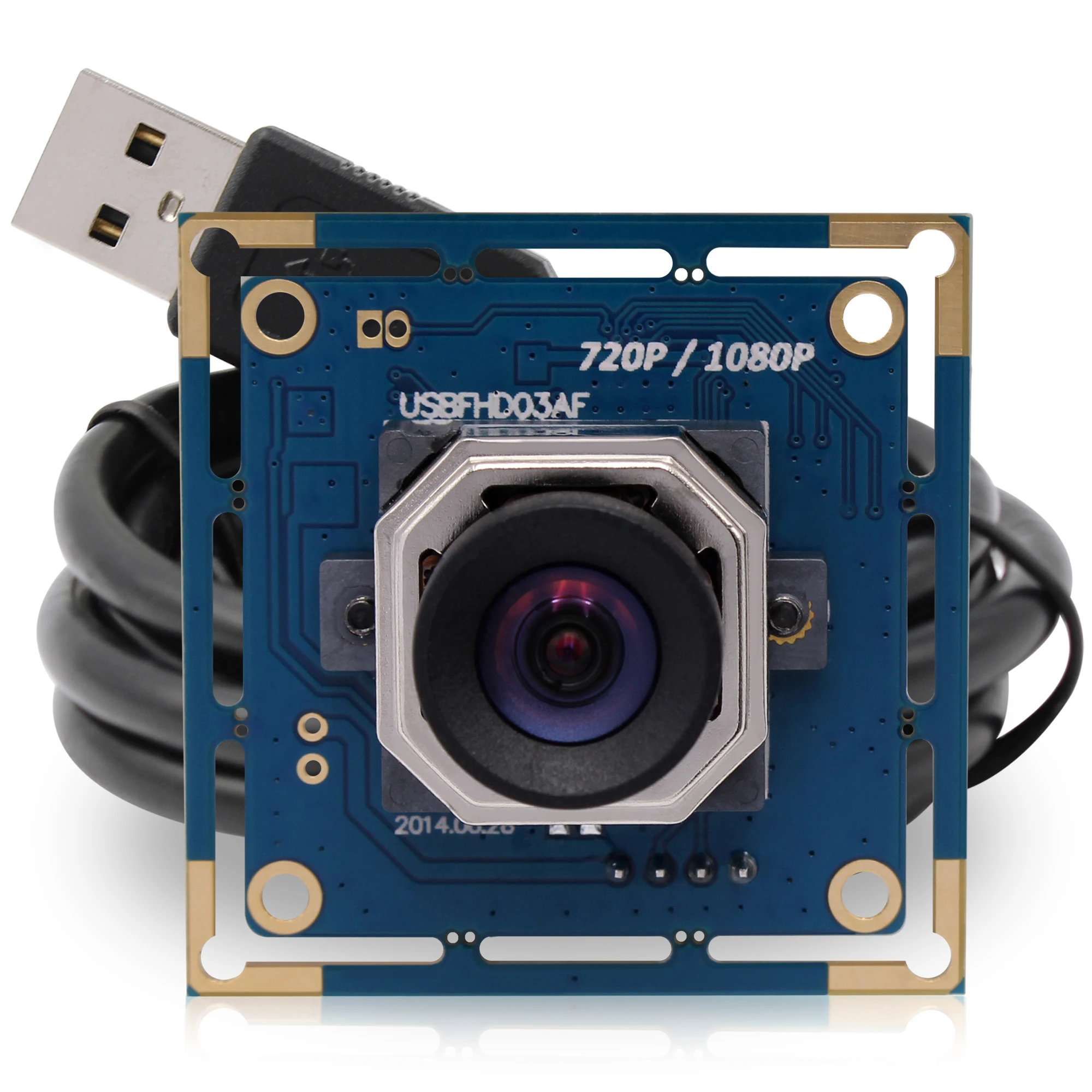 Веб-камера с автофокусом без искажений MJPEG 30fps 1920*1080 CMOS OV2710 модуль USB для камеры