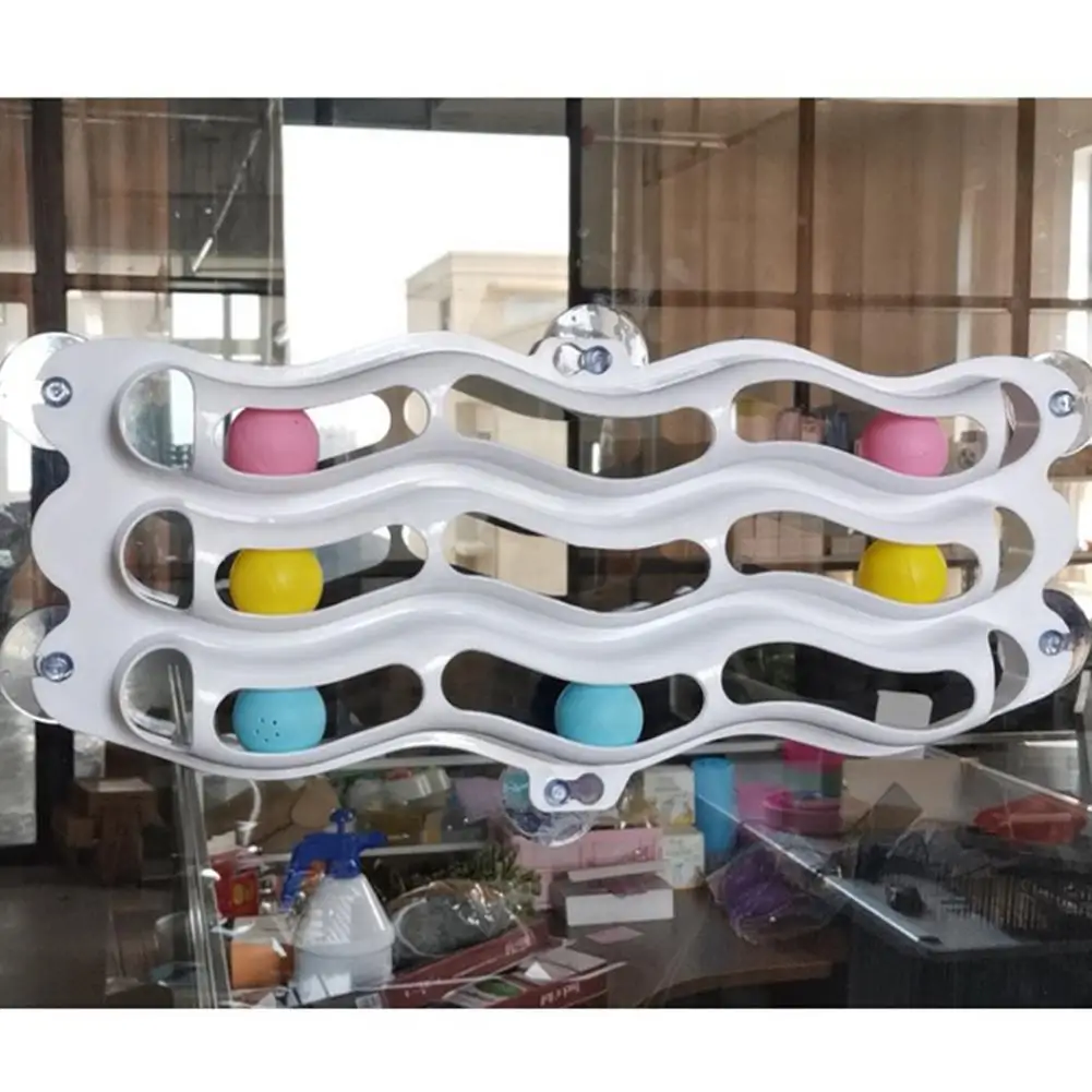 Креативный Кот шарик-игрушка для питомцев Головоломка мяч на направляющей