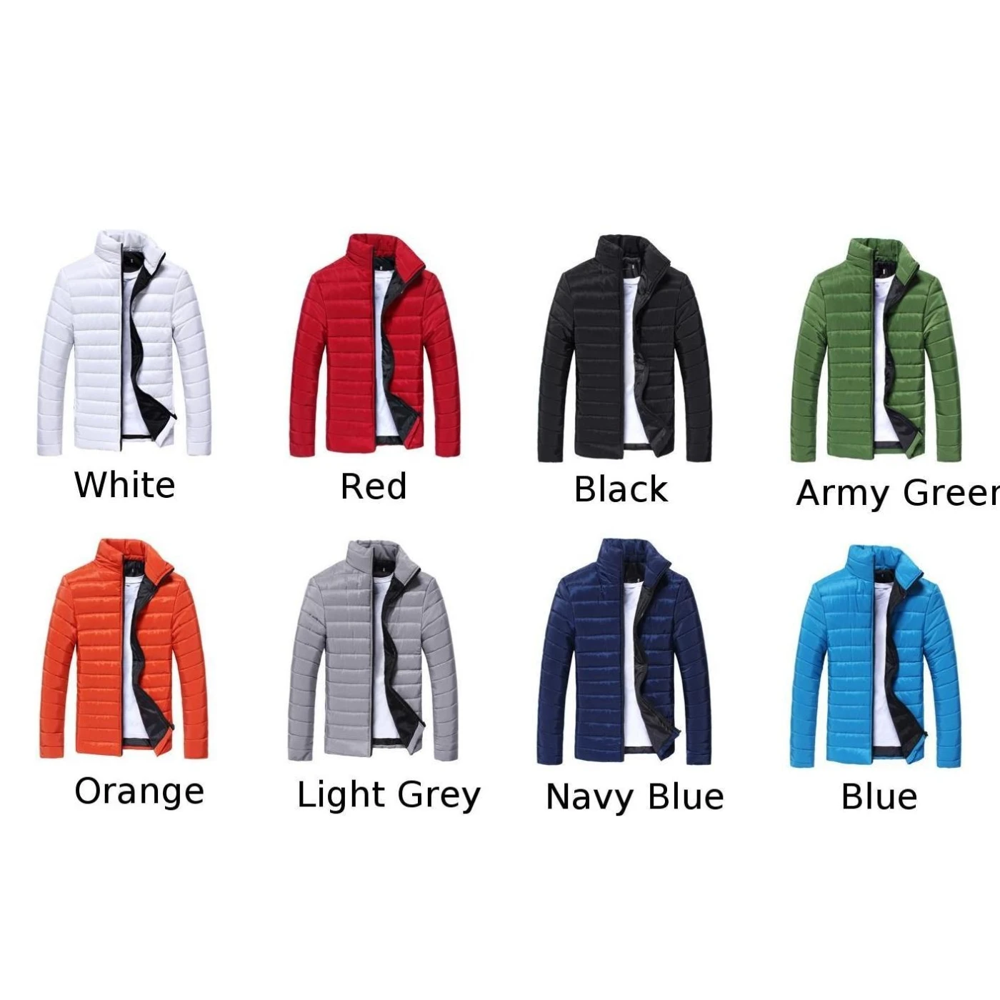 Мужская зимняя теплая куртка на утином пуху пуховое пальто верхняя одежда молнии
