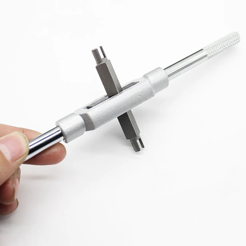 

6Pcs Hexagonal Double-Head Broken Tap Retractor Tap Extractor Take-Off Wire Tap Retractor Reverse Wire Take-Off Tool