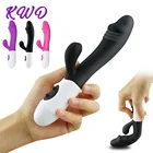 Фаллоимитатор вибратор Секс-игрушки для женщин клитор Stimulat массажер 10 скоростей Вибратор для точки G, двойной вибратор, товары для взрослых