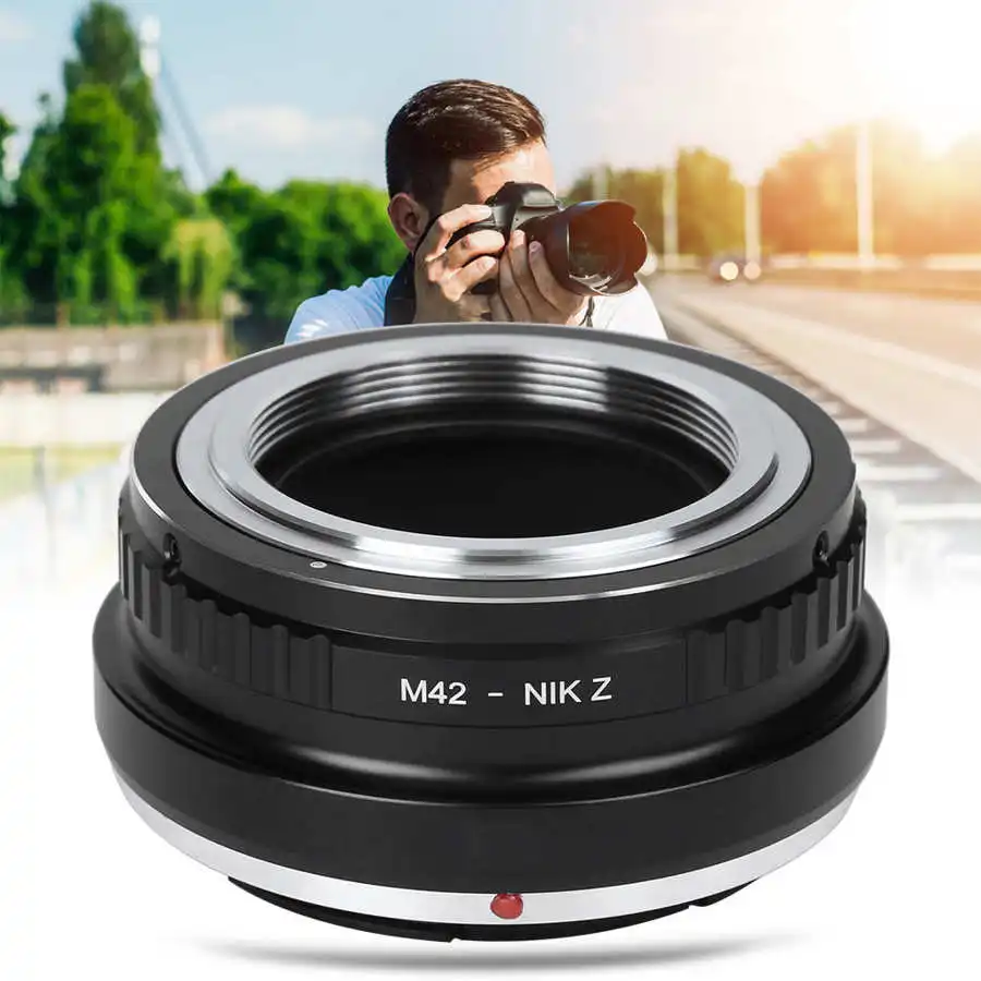 Кольцо-адаптер для объектива Fikaz из алюминиевого сплава крепления M42 на Nikon Z