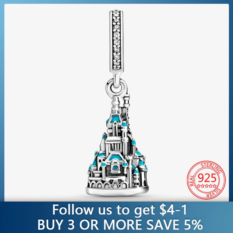 Бусины-шармы женские из серебра 100% пробы в гонконгском стиле | Украшения и