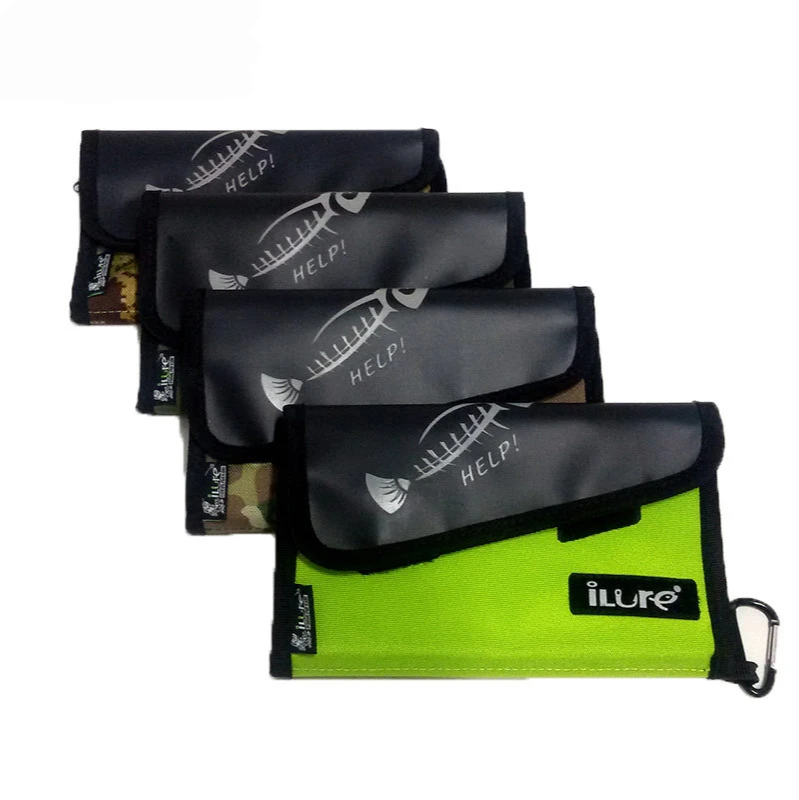 

TOtrait Fishing Soft Lure Bags 35x21x3cm 240g Professional waterproof Sequin jig bag Bait Bags Large capacity bag
