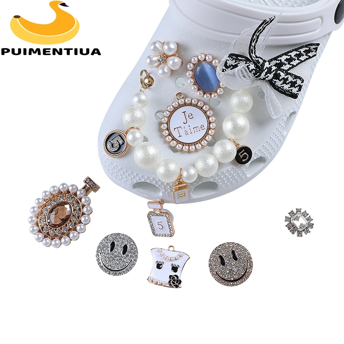 1 шт. подвеска для обуви в виде пчелы|Украшения обуви| |