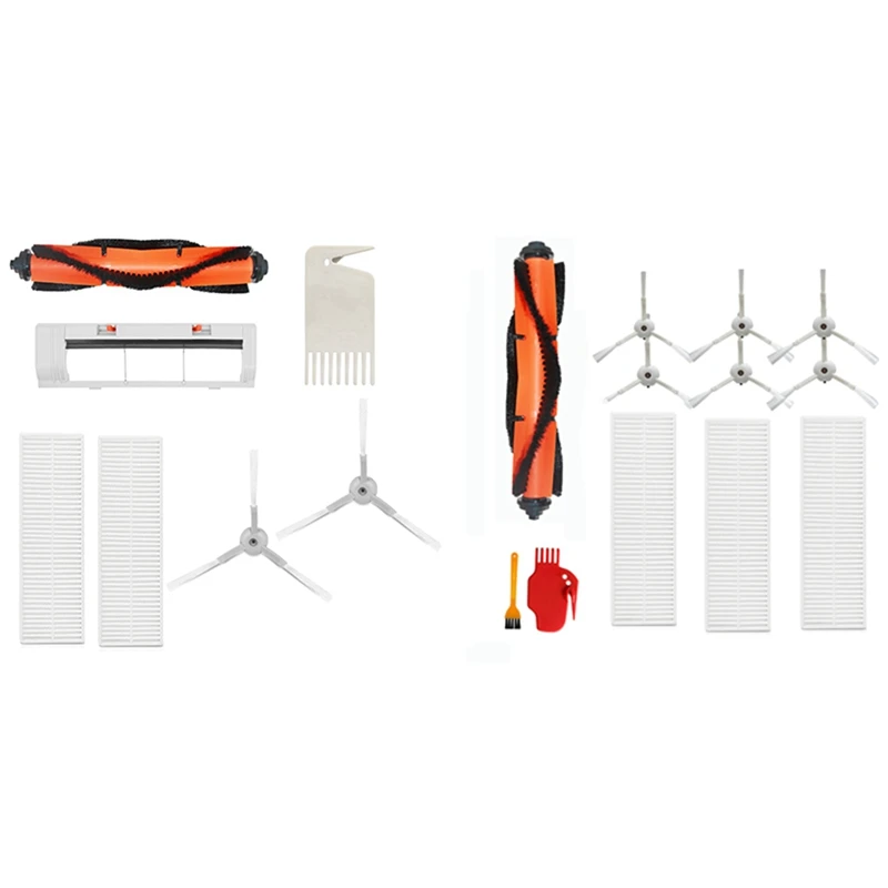 

2Set Filter Roller Main Side Brush Kits For Xiaomi Mijia G1/MJSTG1 Mi Robot Vacuum-Mop Essential Accessories
