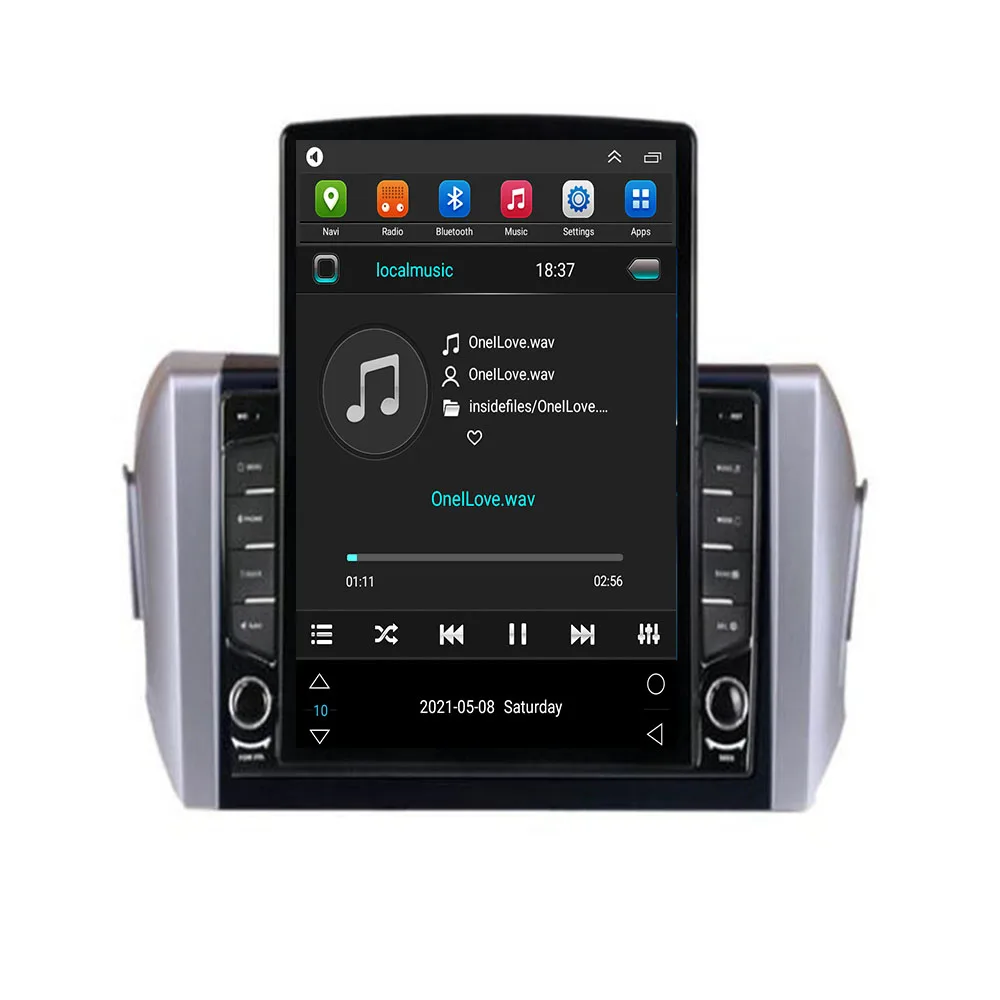 Автомобильная Мультимедийная система автомагнитола под управлением Android 11 с