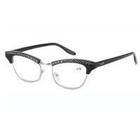 reading glasses women luxury elegant nosepad fashion anti blu anti faitgue with case 1 1 5 2 2 5 3 3 5 4