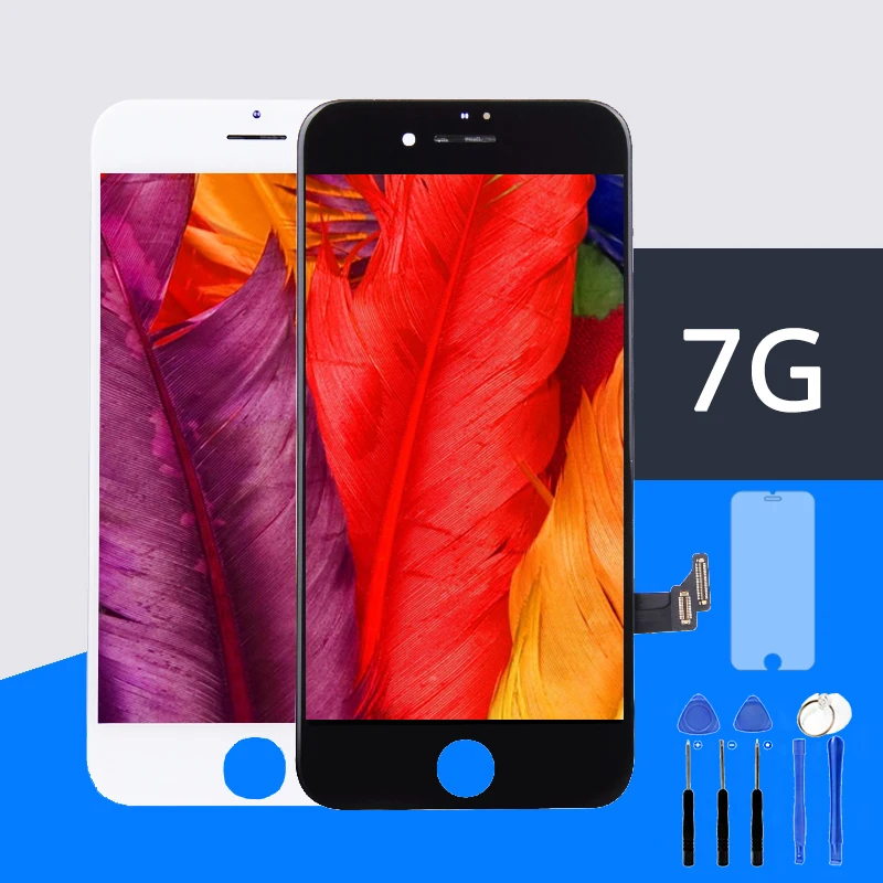 100% без битых пикселей AAA для IPhone 7 ЖК-дисплей кодирующий преобразователь