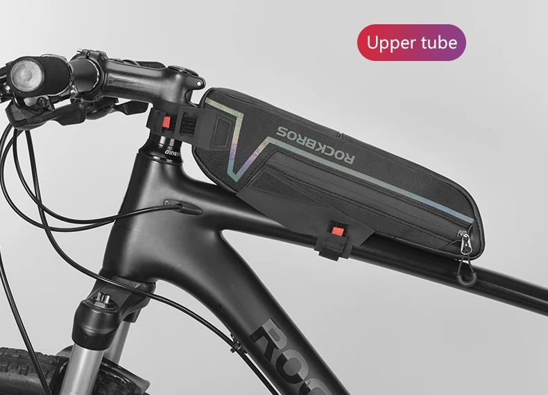 ROCKBROS Велосипед Сумка непромокаемые большой Ёмкость MTB дорожный велосипед рама сумка Треугольники чехол Водонепроницаемый шприц для заделки швов сумка панье аксессуары