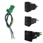 10-контактный разъем, джампер, провода, кнопка переключения кабеля, жгут проводов, разъем для Toyota VW Amarok, автомобильный универсальный кнопочный переключатель проводов