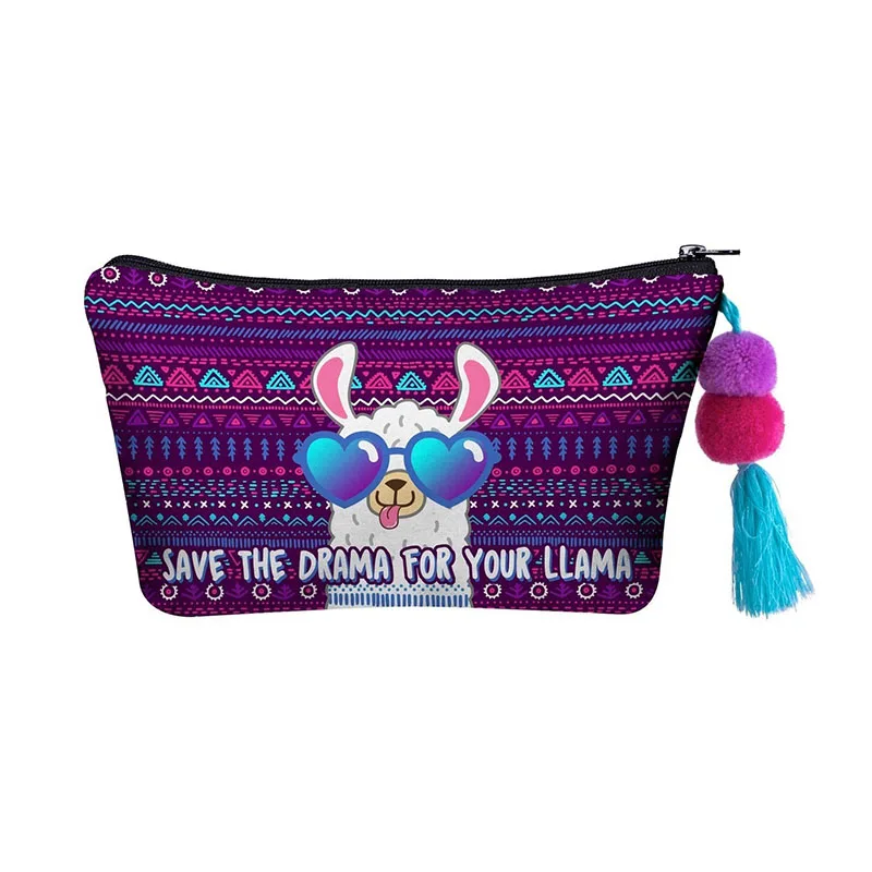 Дорожная женская сумка для хранения косметики органайзеры на молнии Мультяшные