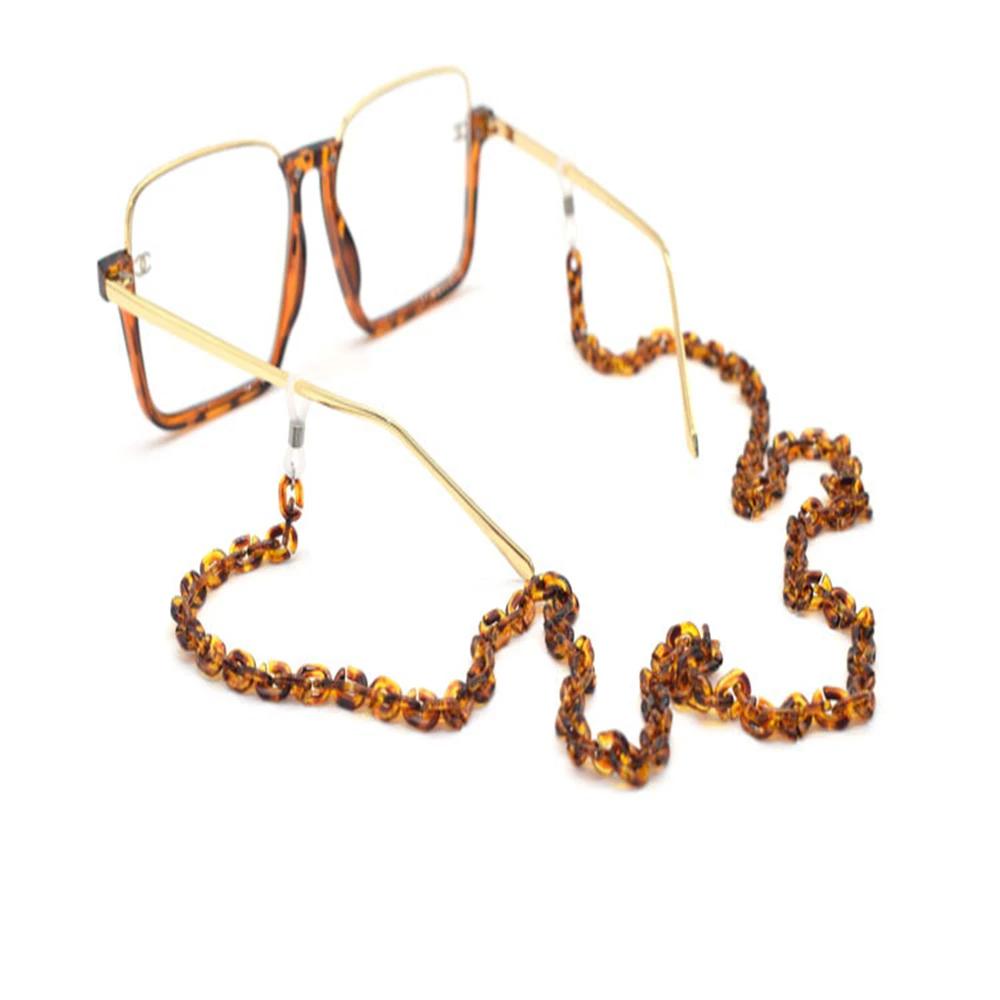 JOYA 6 шт цепочки для очков акриловые модные ретро очки женщин 28 8 дюймов