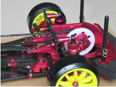 RCMOY набор из сплава и углерода 1:10 RC Drift Car Kit для 3 гонок Sakura D4 AWD 4WD Бесплатная