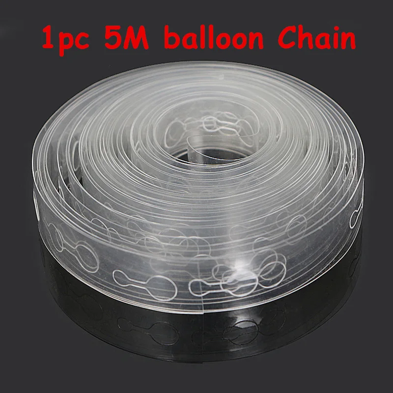 Double Balloon Chain 5 шт. 18 дюймов Большие пастельные конфеты макарун латексные шары Свадебные, свадебные, на день рождения, для вечеринки, макарон, шар, украшение арки, Детские шары - Цвет: Double Balloon Chain