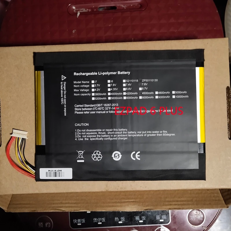 Аккумулятор для планшетного ПК EZPad 6 Pro Plus 6s Новая полимерная фотобатарея замены