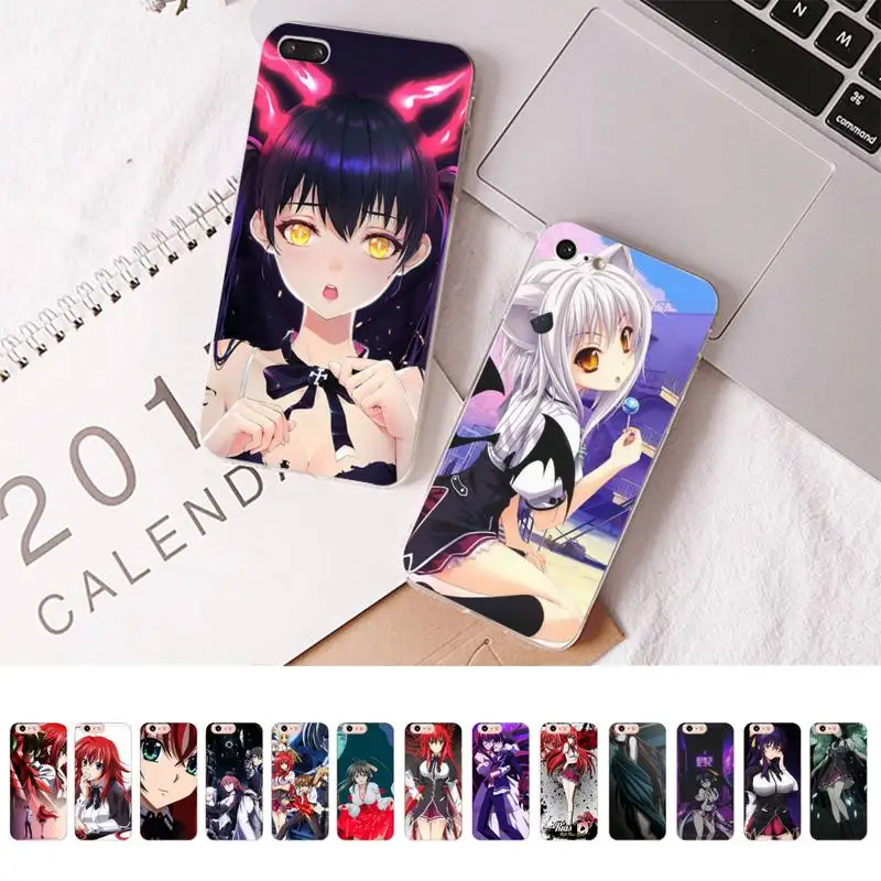 

Yinuoda High school dxd Anime Phone Case for iPhone 11 12 13 mini pro XS MAX 8 7 6 6S Plus X 5S SE 2020 XR case