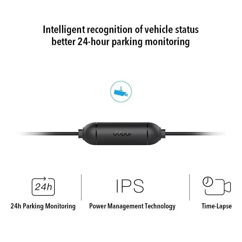Автомобильное зарядное устройство Xiaomi DDPAI 12/24 В с Micro USB комплект из жесткого