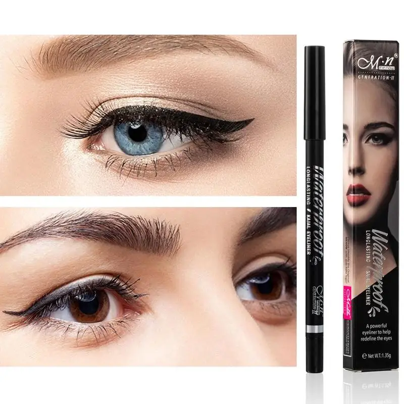 Высококачественная подводка для глаз водостойкая тонкая золотая начинающих и