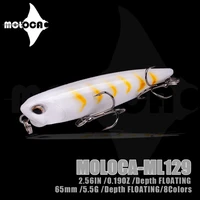 new fishing lure pencil floating top water baits accessories weights 5 5g artificial wobbler lures pike fish isca artificial