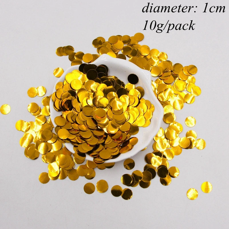 Gold Confetti 5 шт. 12 дюймов многоцветный воздушный шар "Конфетти" фольгированный шар Свадебная вечеринка украшение утолщение груша шары украшения на день рождения - Цвет: Gold Confetti