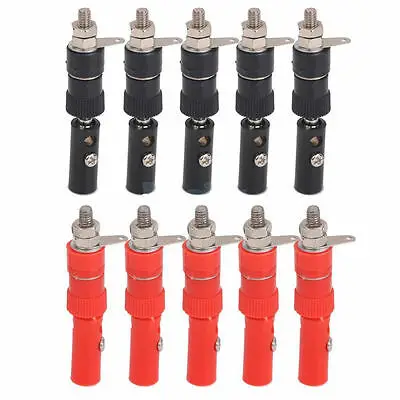 10 шт. 4 мм зажимный винт в Динамик терминальные разъемы с вилками типа банан