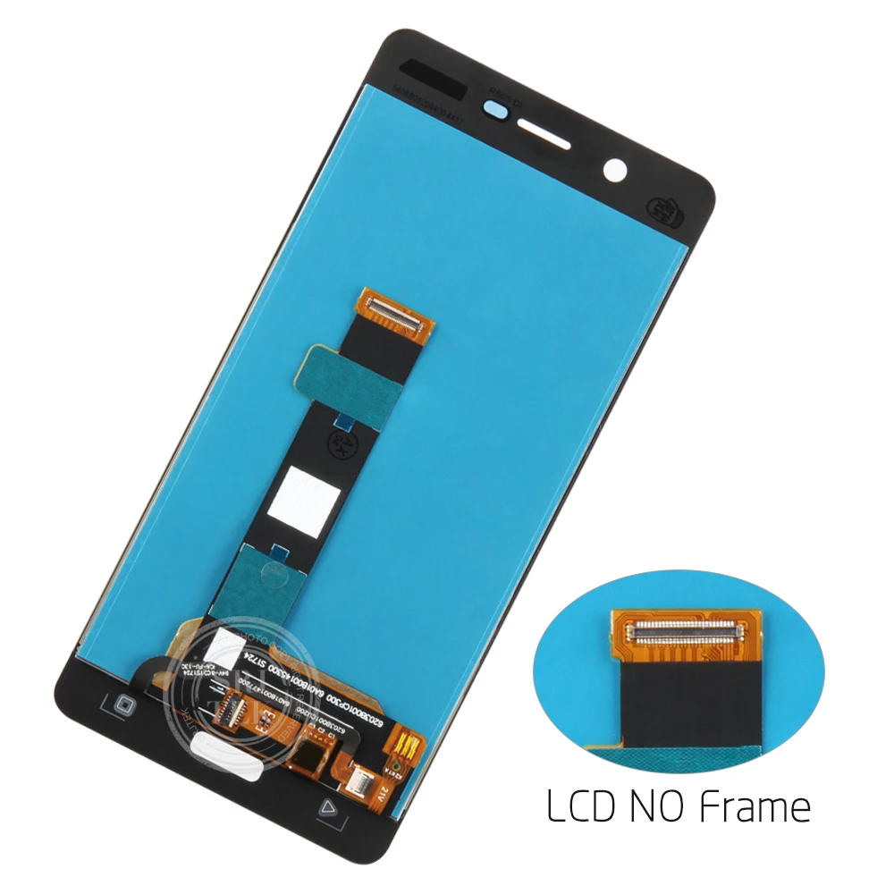 ЖК-дисплей с сенсорным экраном и дигитайзером в сборе протестирован для Nokia 5 N5