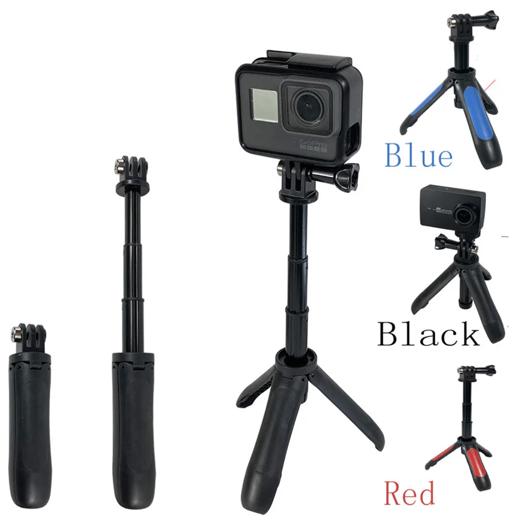 Мини селфи-палка + выдвижная ручка Штатив для GoPro Hero 7 6 5 4 EKEN H9 H9R | Электроника