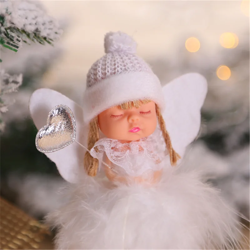 

Navidad Natal Noel 2022 Christmas Decoration Angel Doll Christmas Gift Kids Merry Christmas 2021 New Year Decoration Xmas Kerst