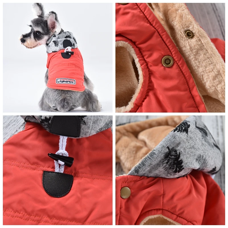 Дизайнерские зимние шляпы одежда маленькая собака Оранжевый Синий XS XXL Pet Теплый наряд для кошки Щенок питбуль-терьера такса куртка одежда поставки