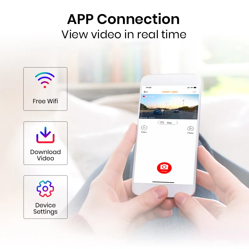 $107.70 AWESAFE WiFi Car DVR Sony imx335 Novatek Chip Dash Cam UHD 4K For Audi A1 A3 A4 A5 A6 A7 A8 Q3 Q5 Q7 S8TT