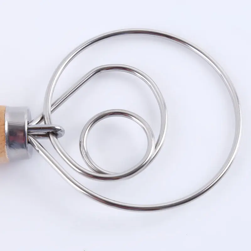 Деревянная ручка катушка для муки мешалка кухонный инструмент выпечки