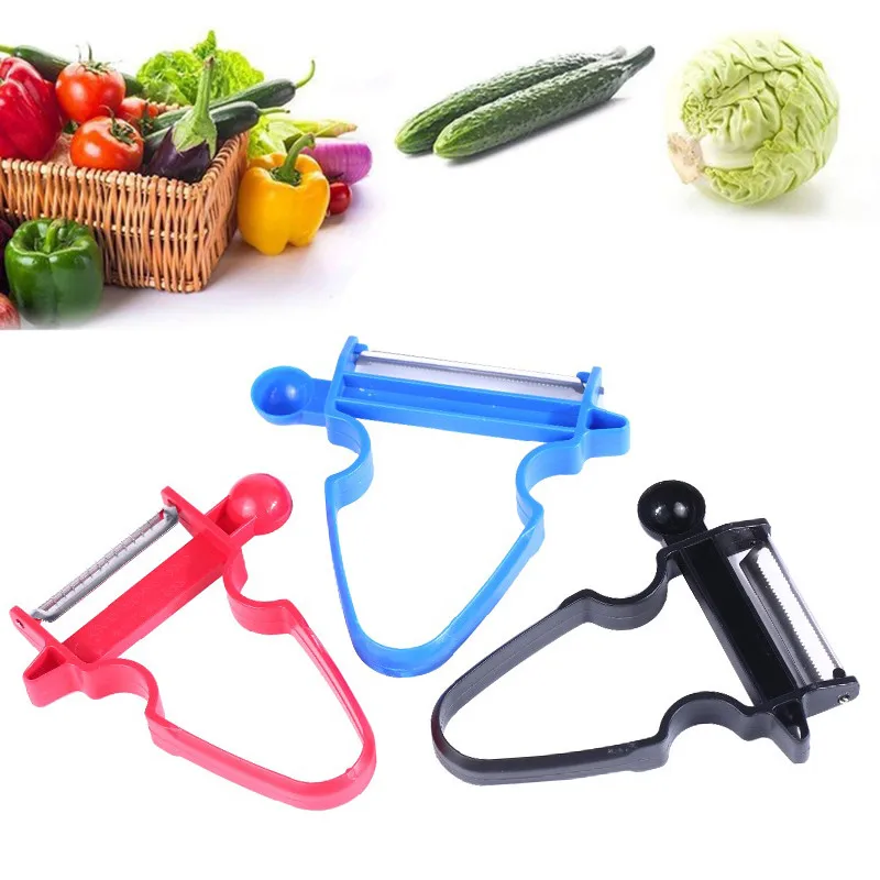 

Magic Multi-function 3pcs Peeler Trio Peeler Slicer Shredder Julienne Multifuction Vegetable Fruit Potato Cutter Kitchen Tool