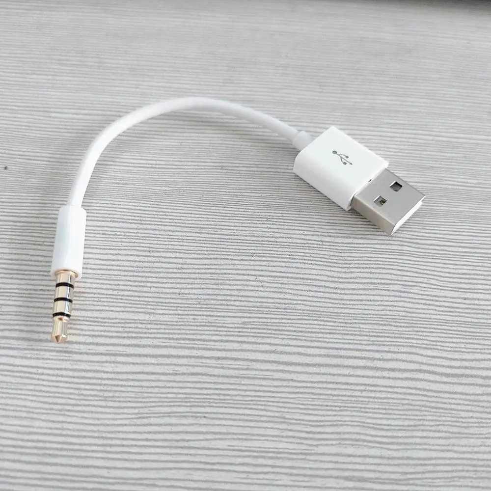 Кабель преобразователь 3 5 в USB 2 0 разъем 1 м мм кабель для зарядки и передачи данных