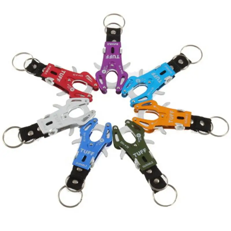 

1Pcs Outdoor Multi-function Portable Carabiner Climbing Exquisite Hook Chain Durable Random Clip Colors Tiger Key Buckle Ha N6L4
