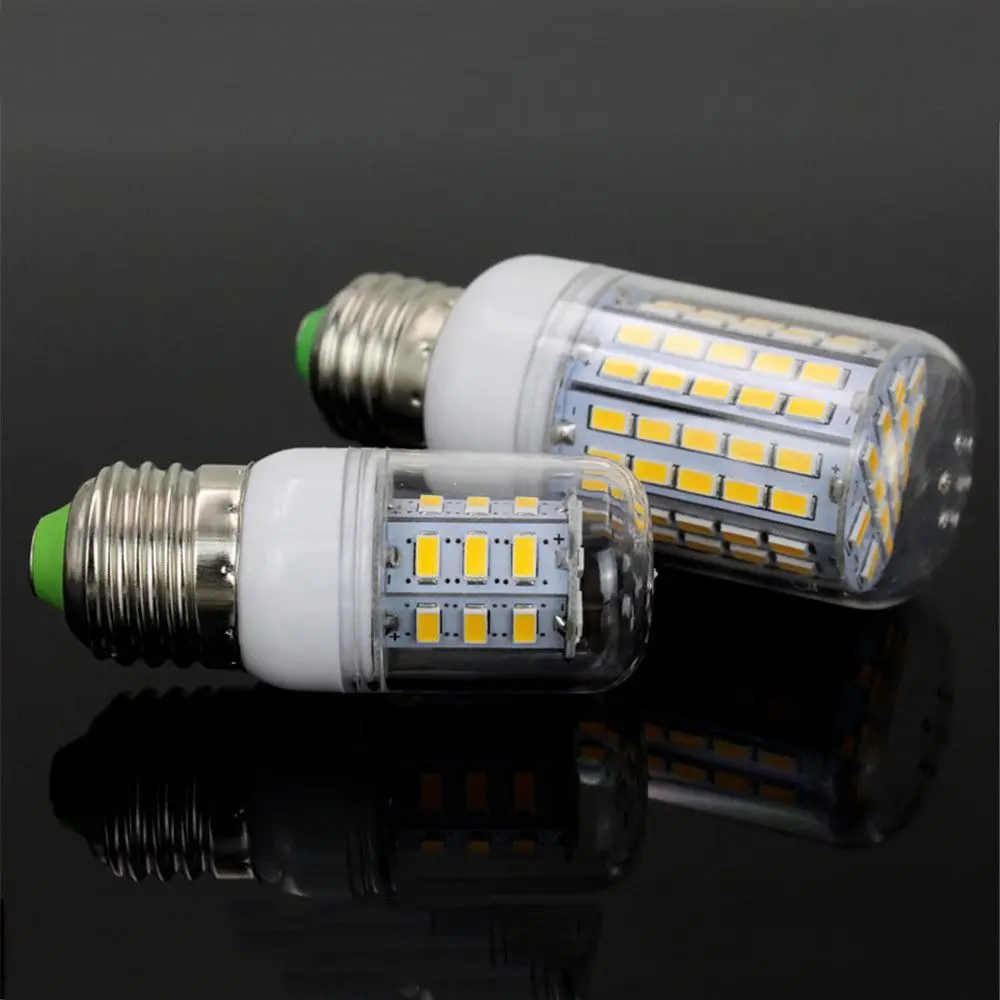 1 шт. светодиодный светильник E27 5 Вт 6 Вт 7 Вт SMD 5730 Кукуруза лампы светодиодный энергосберегающий светильник лампочка 220V теплый белый холодный белый домашний ночной Светильник
