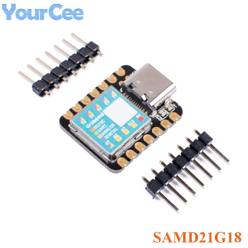 Макетная плата Seeeduino XIAO SAMD21G18 микроконтроллер для Arduino UNO Nano Cortex M0 + 3 В интерфейс IIC