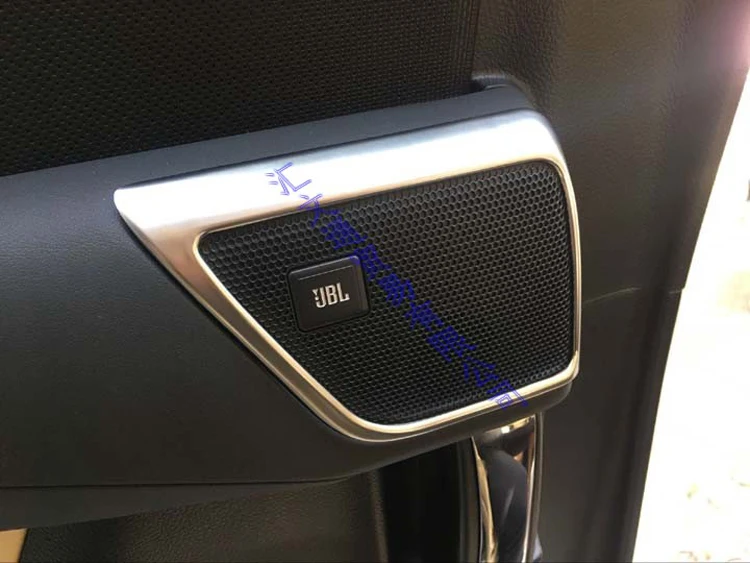 Для Alphard Vellfire 2016-2019 Abs хром интерьерная дверь автомобиля аудио динамик кольцо