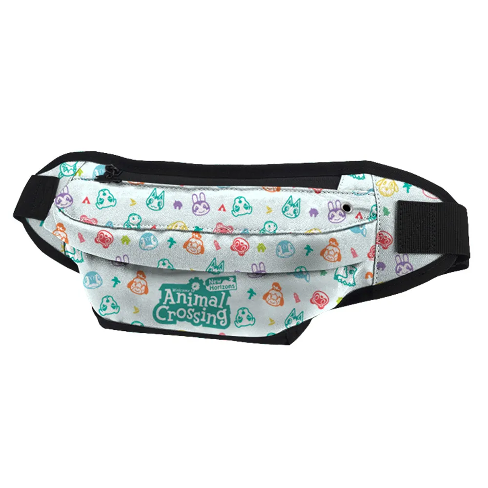 

WAWNI Animal Crossing Bum Bag Women Belt Bag Crossbody Bags for men Funny Pack Travel Purse Pouch Pocket Anime Accessories