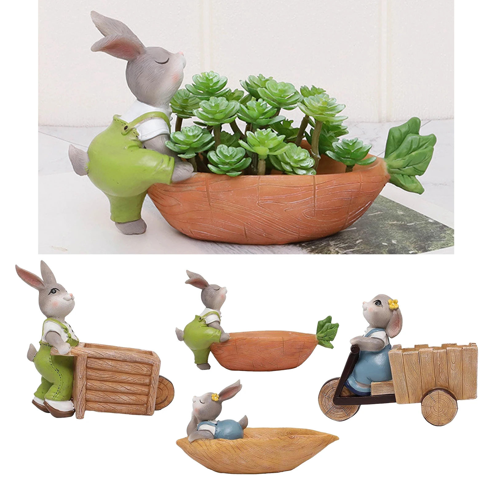 

Garden Micro Landscape Flower Pot Planter Bonsai Succulents Plants Garden Pots for Office Home Decoration Craft Ornaments