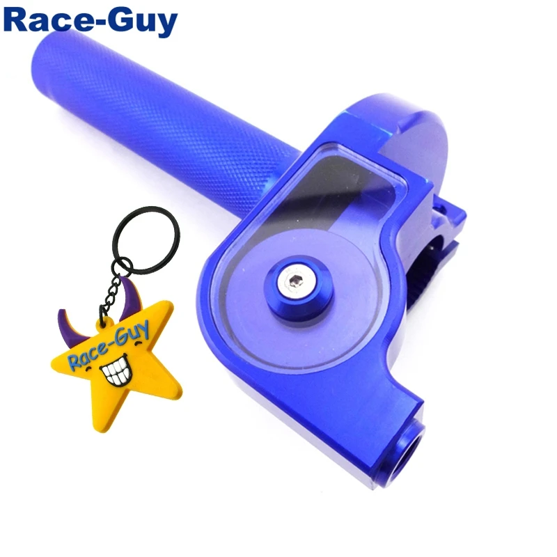 Синяя поворотная ручка дроссельной заслонки универсальная для китайского