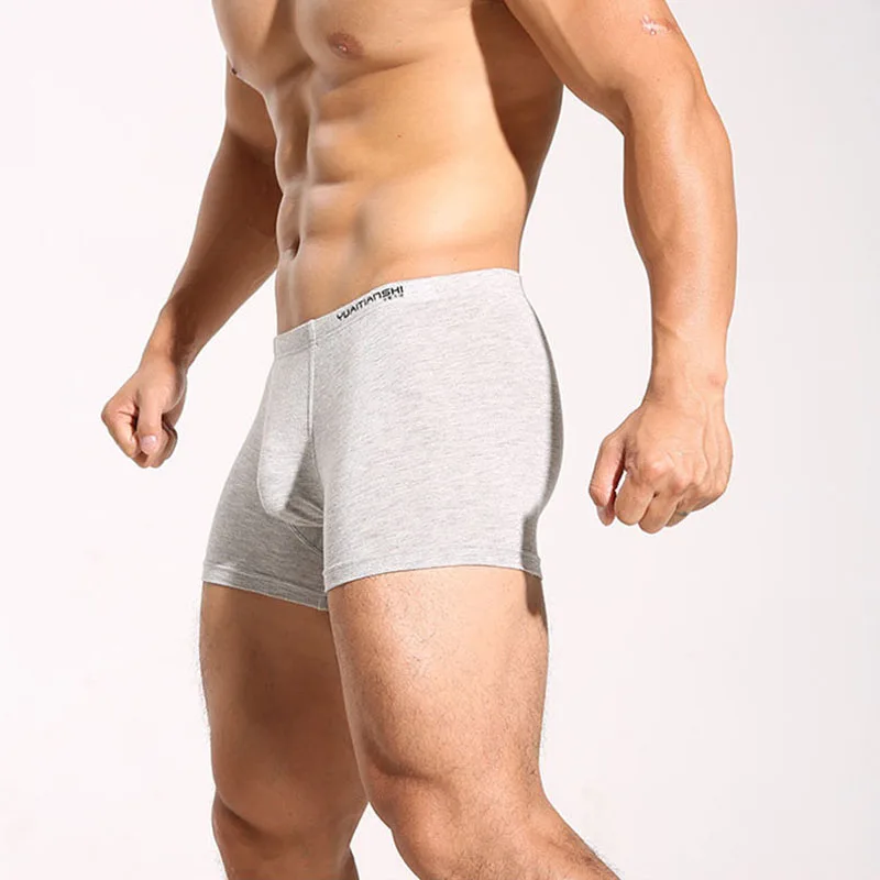 Мужские трусы-боксеры из модала дышащие быстросохнущие шорты мужское нижнее
