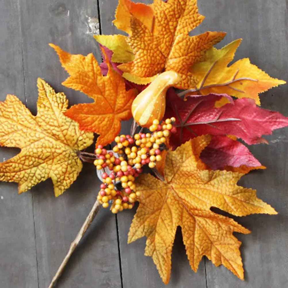 Искусственные листья Имитация Серебро кленовый лист имитация для Свадьбы