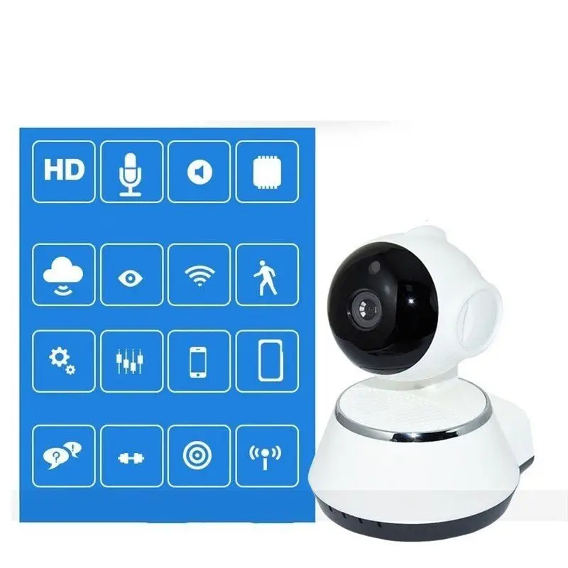 Беспроводной Видеоняни и радионяни Wi-Fi 720P HD IP Камера безопасности ребенка Камера s для дома Двусторонняя обратная связь аудио запись Камера радио-няня