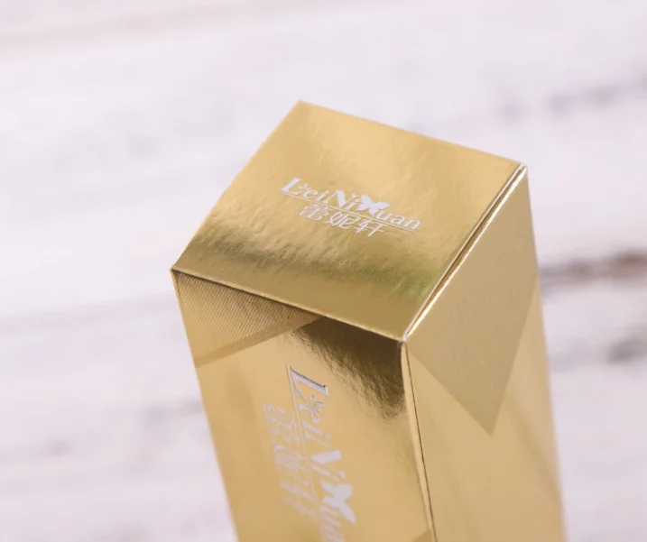 Роскошная Подарочная коробка упаковка складывающаяся для косметики с логотипом