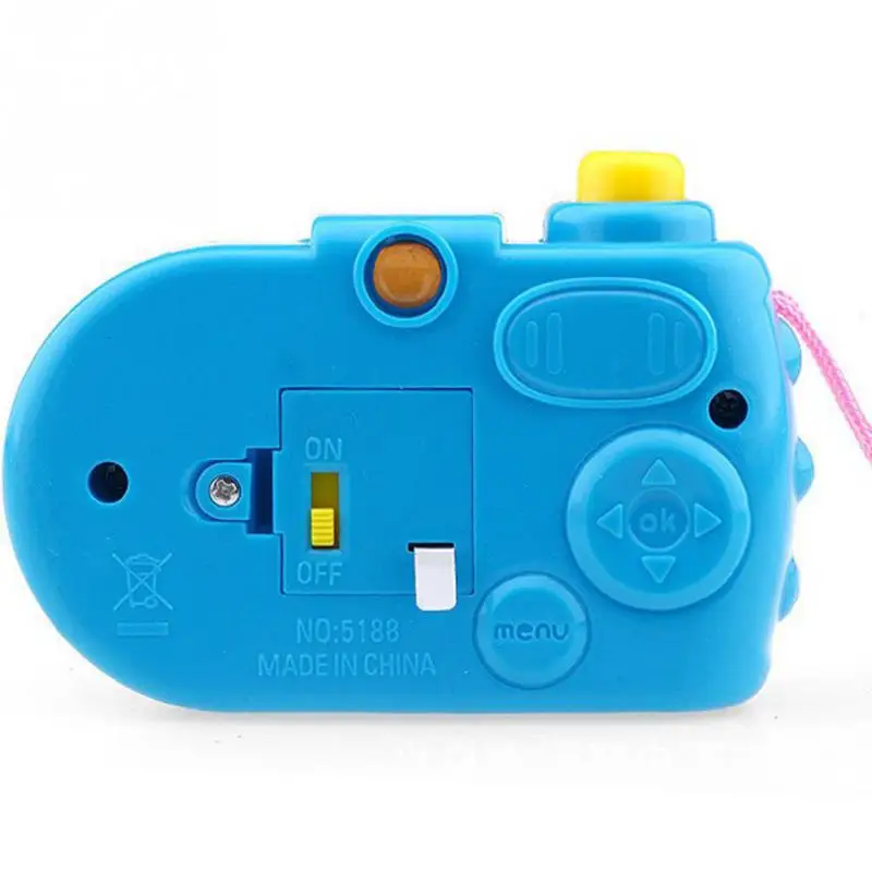 Novel Cartoon projection camera toy cartoon nursery toys Children educational baby gift |