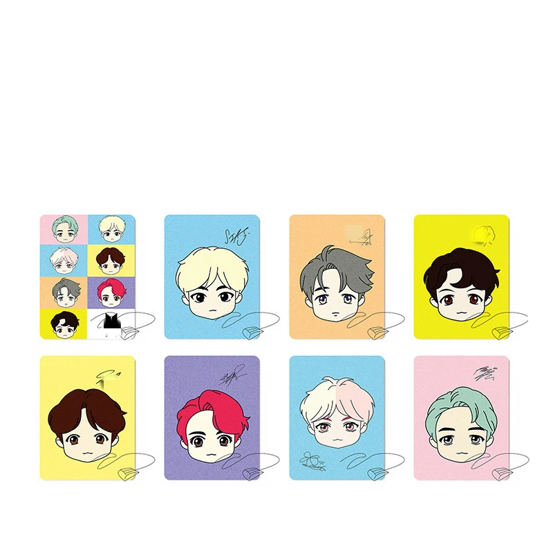Wholesale Kpop House Of Bangtan Boys Artoon Cute Mouse Pad Mousepepad Computer Desk Mat Table Pads Office Supplies Mousepad | Канцтовары